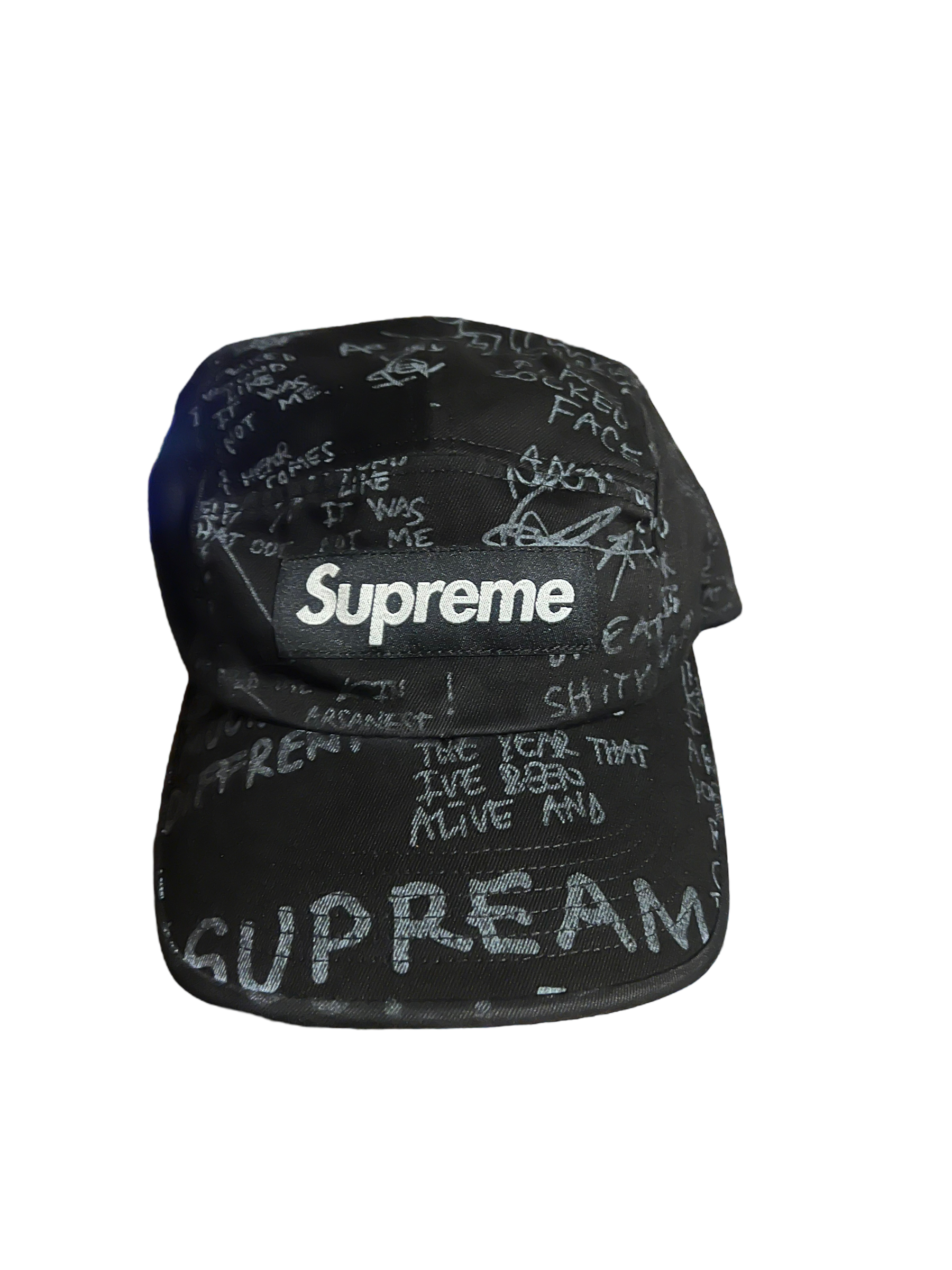 Supreme Gonz Poems Camp Cap Black-