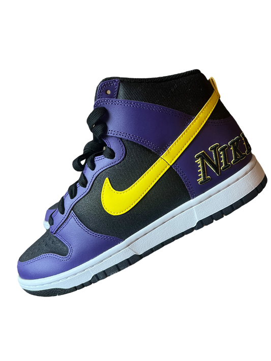Nike Dunk High EMB “Lakers”