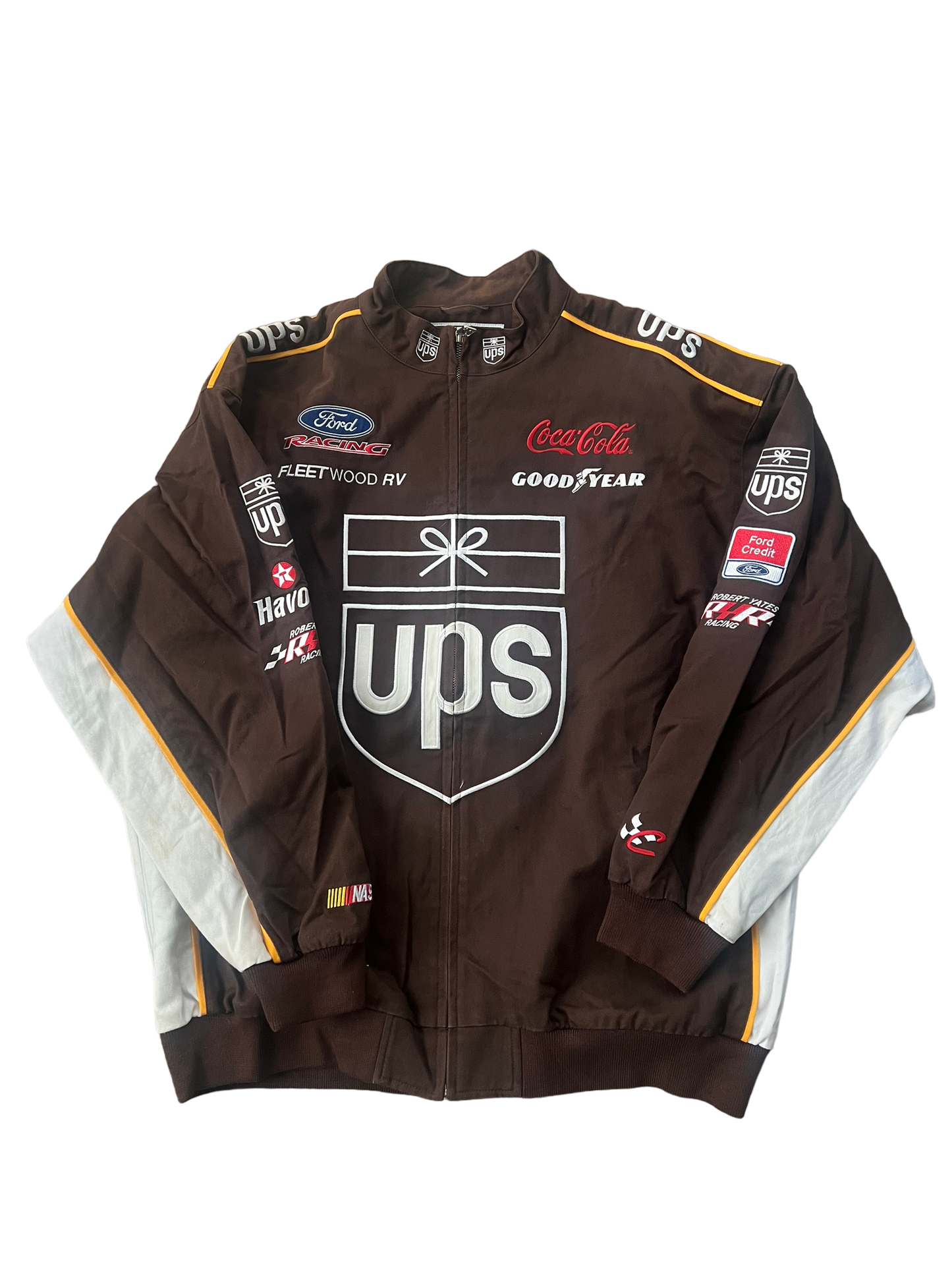 UPS racing jacket vintage