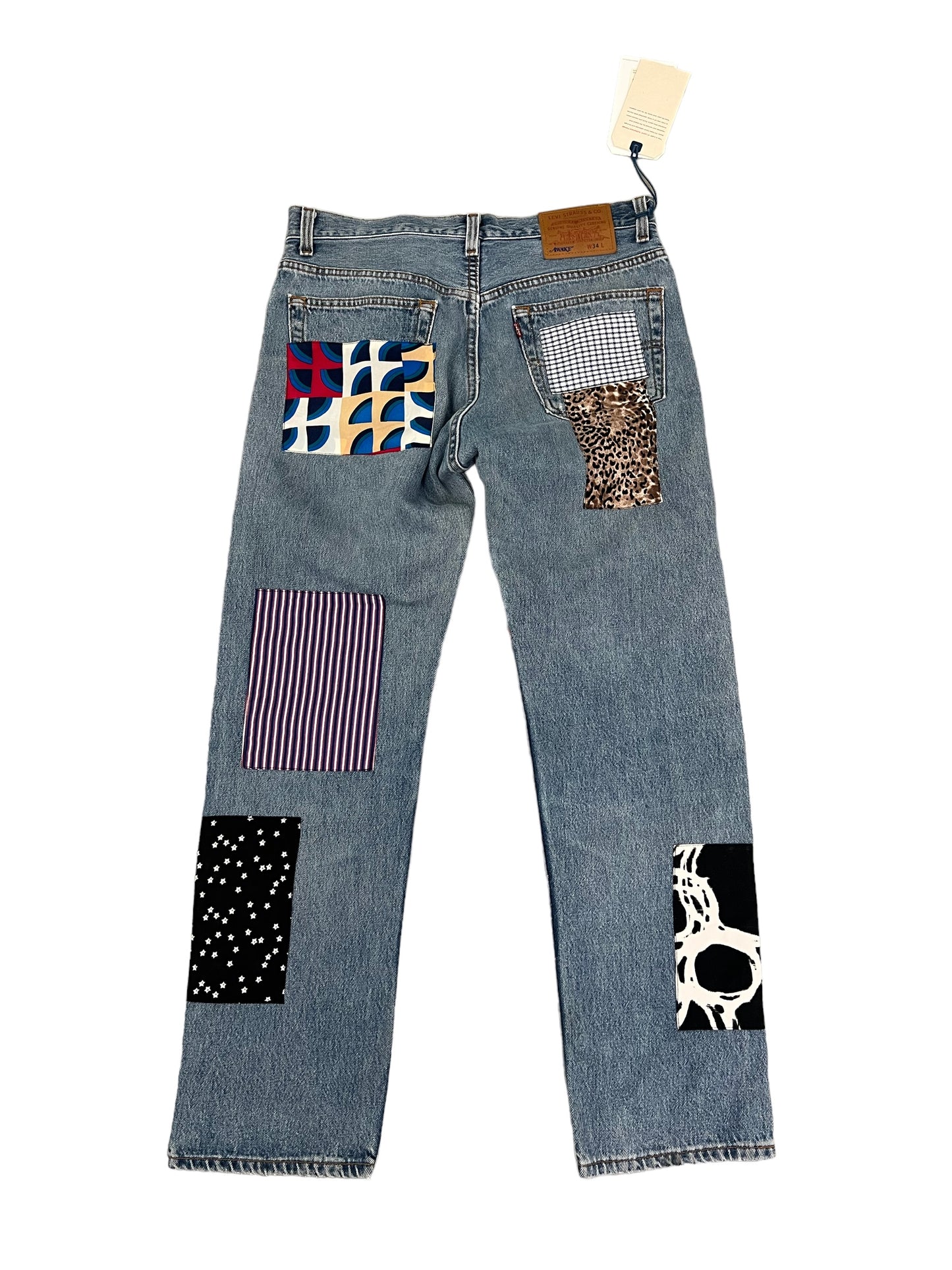 Levi’s/Awake patchwork Jeans